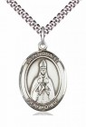 Men's Pewter Oval St. Blaise Medal