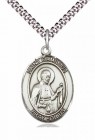 Men's Pewter Oval St. Camillus of Lellis Medal