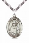 Men's Pewter Oval St. Dennis Medal
