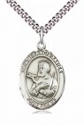 Men's Pewter Oval St. Francis Xavier Medal