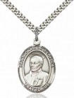 Men's Pewter Oval St. Ignatius of Loyola Medal