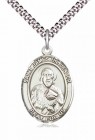 Men's Pewter Oval St. James the Lesser Medal