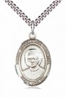 Men's Pewter Oval St. Josemaria Escriva Medal