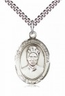 Men's Pewter Oval St. Josephine Bakhita Medal