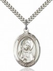 Men's Pewter Oval St. Monica Medal