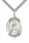 Men's Pewter Oval St. Samuel Medal