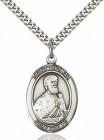 Men's Pewter Oval St. Thomas the Apostle Medal