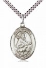 Men's Pewter Oval St. William of Rochester Medal