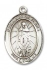 Our Lady of Tears Medal, Sterling Silver, Large