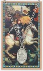 Oval St. George Medal  and Prayer Card Set