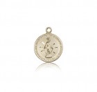 Miraculous Medal, 14 Karat Gold