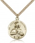 St. John Vianney Medal, Gold Filled