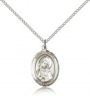 St. Monica Medal, Sterling Silver, Medium