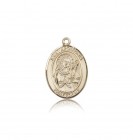St. Apollonia Medal, 14 Karat Gold, Medium