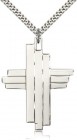 Cross Pendant, Sterling Silver
