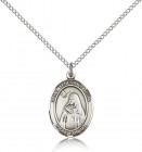 St. Teresa of Avila Medal, Sterling Silver, Medium