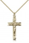 Crucifix Pendant, Gold Filled