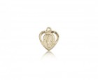 Miraculous Medal, 14 Karat Gold