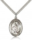 St. Paula Medal, Sterling Silver, Large