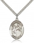 St. Nimatullah Medal, Sterling Silver, Large