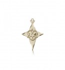 Cross Pendant, 14 Karat Gold