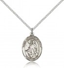 St. Anthony of Egypt Medal, Sterling Silver, Medium