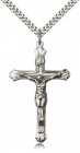 Crucifix Pendant, Sterling Silver