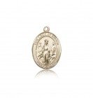 Our Lady of Knock Medal, 14 Karat Gold, Medium