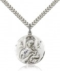 Our Lady of Perpetual Help Medal, Sterling Silver