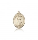 St. Francis of Assisi Medal, 14 Karat Gold, Medium