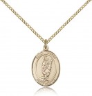 St. Victor of Marseilles Medal, Gold Filled, Medium