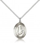 St. Dominic De Guzman Medal, Sterling Silver, Medium