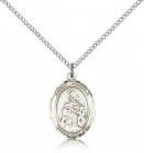 St. Angela Merici Medal, Sterling Silver, Medium