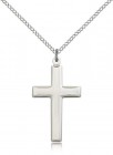 Cross Pendant, Sterling Silver