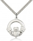 Claddagh Medal, Sterling Silver