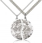 Miz Pah Medal, Sterling Silver