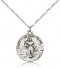 St. Joan of Arc Medal, Sterling Silver