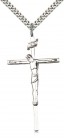Crucifix Pendant, Sterling Silver