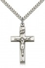 Crucifix Pendant, Sterling Silver