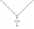 Cross Pendant, Sterling Silver