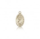 St. Christopher Medal, 14 Karat Gold