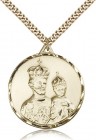 St. Joseph Medal, Gold Filled