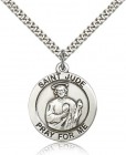 St. Jude Medal, Sterling Silver