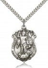 St. Michael the Archangel Medal, Sterling Silver