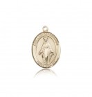 Our Lady of Lebanon Medal, 14 Karat Gold, Medium
