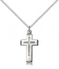 Cross Pendant, Sterling Silver