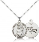 Our Lady of Loretto Medal, Sterling Silver