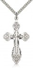 Cross Pendant, Sterling Silver