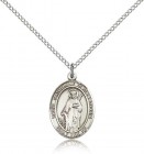 Women's Sterling Silver St. Catherine of Alexandria Medal