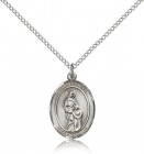 St. Anne Medal, Sterling Silver, Medium